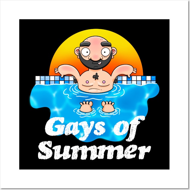 Gays of Summer Relax Wall Art by LoveBurty